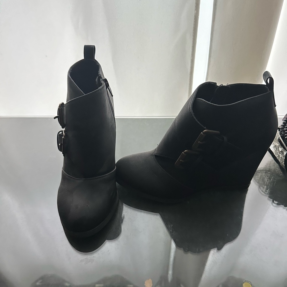 Restricted Brand Ankle Length Boots